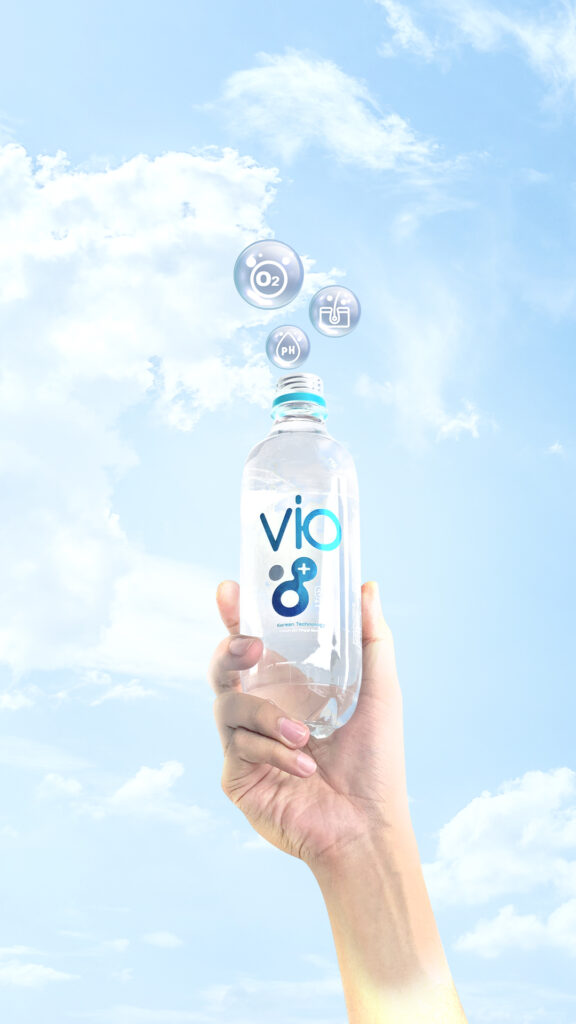 Vio8+ air alkali beroksigen
